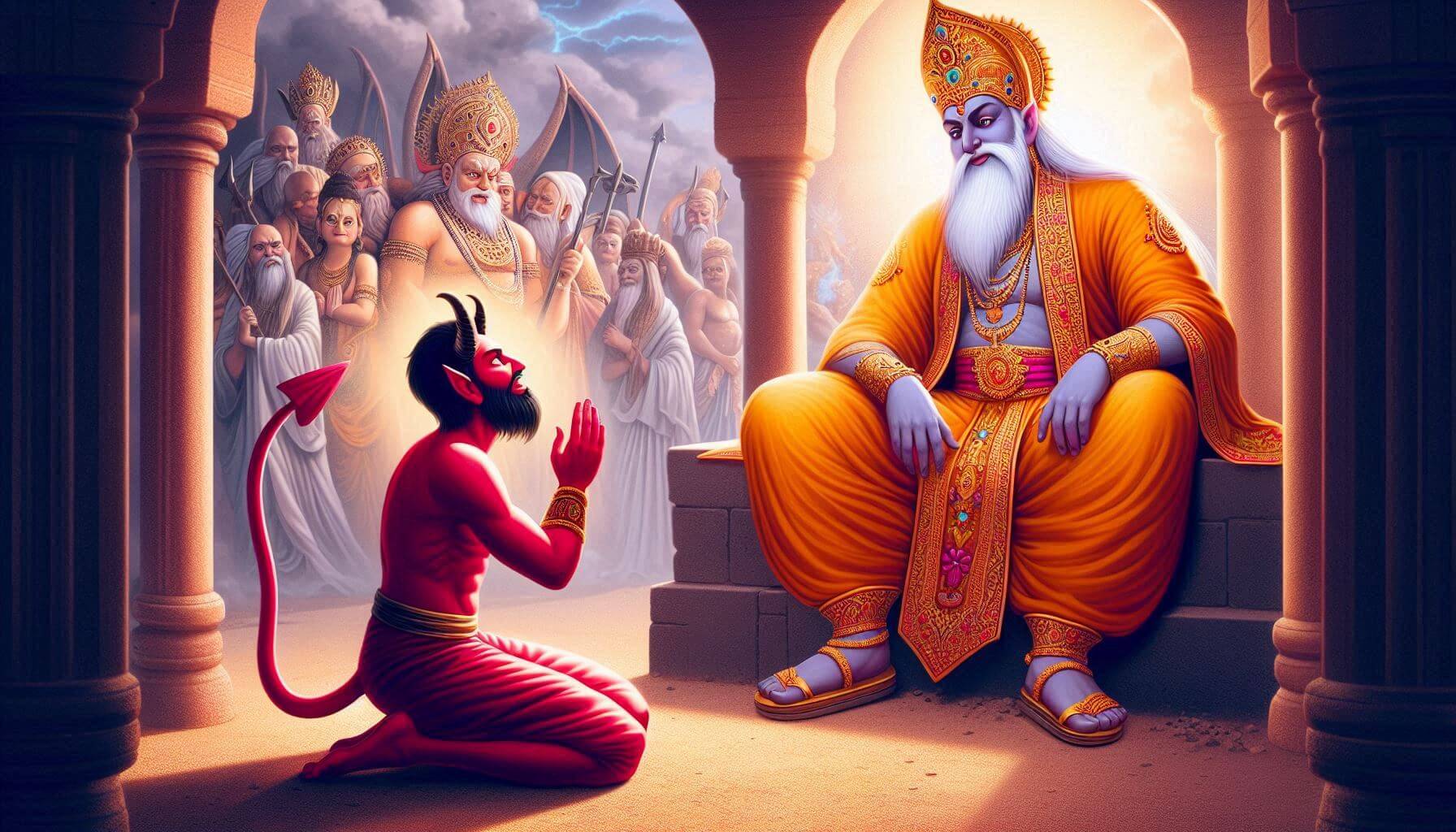 God Kabir and Kaal conversation